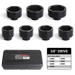 Hromee fuel filter cap tool 27mm socket captures stubborn caps