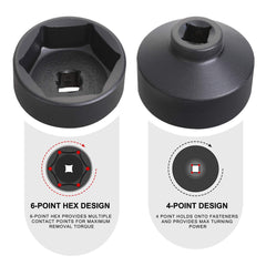 Hromee fuel filter cap tool 29mm socket for canister housing caps