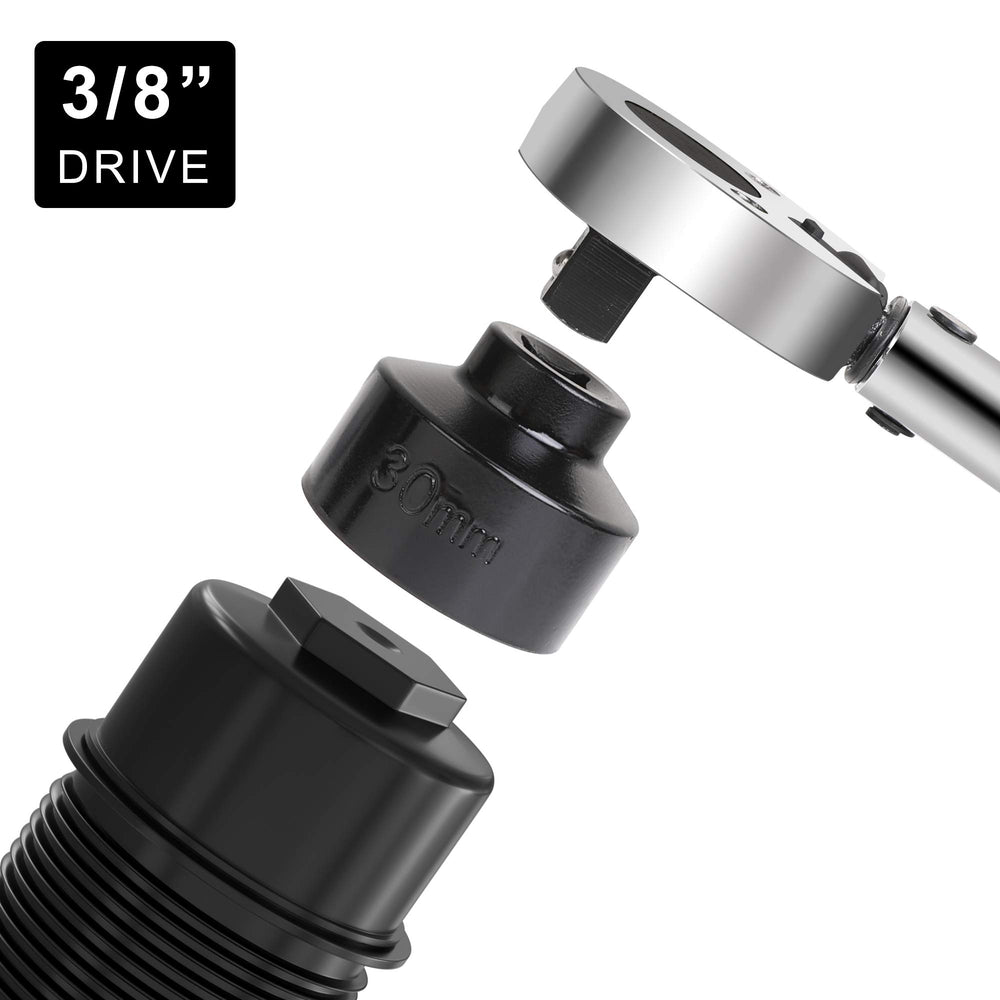 Hromee fuel filter cap tool 38mm socket for larger caps