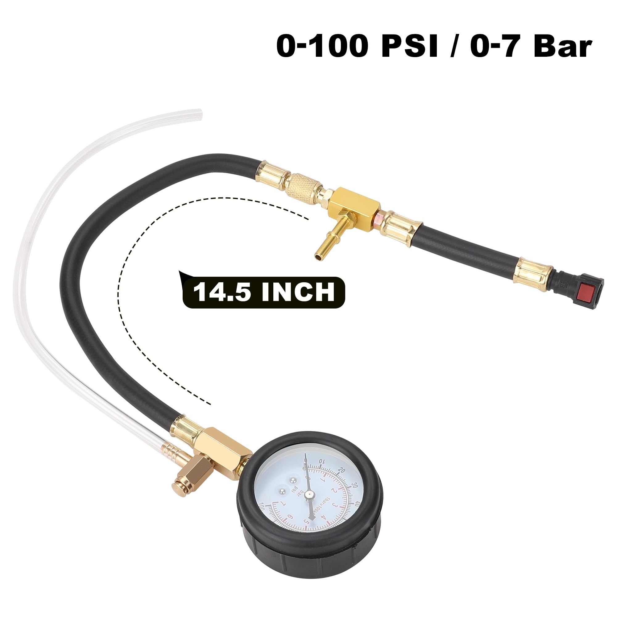 Hromee adapter 7.89mm for SAE 5/16 fuel lines ensuring secure connections