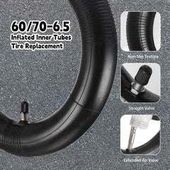 Hromra valve extension rod close-up for easier inflation