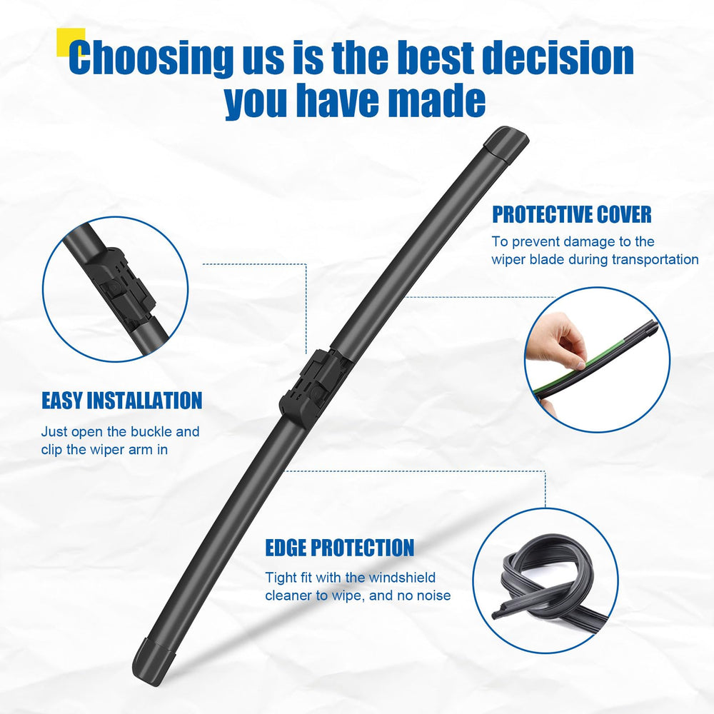 HRSNO aerodynamic spoiler design reduces wind lift for smoother wipe