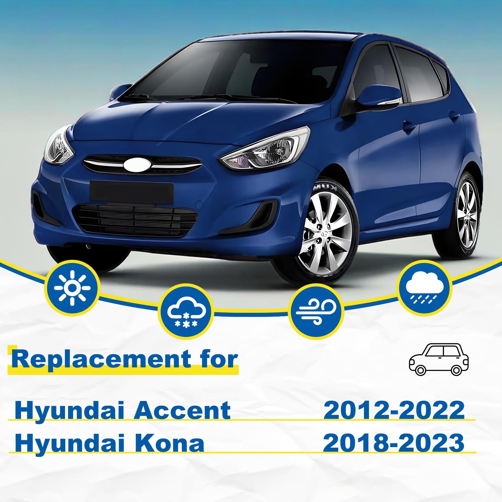 HRSNO 26-16 front-right blade enhances wet-weather visibility