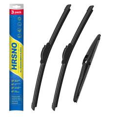 HRSNO 26-inch wiper blade on Toyota Rav4 delivering a streak-free rain sweep