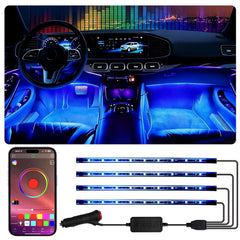 Hrvzdvw footwell lighting dash strip enhances interior ambience and visibility