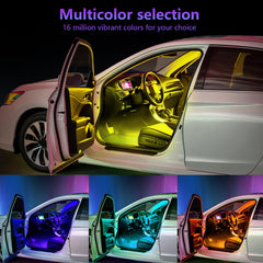 Hrvzdvw interior LED strip four-line design provides even lighting