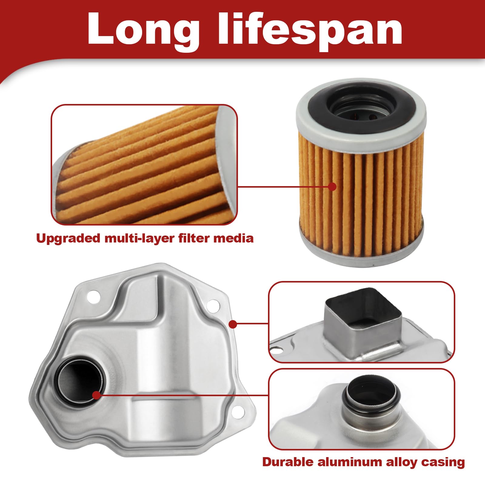 Hsbang transmission filter kit Altima parts included for quick service