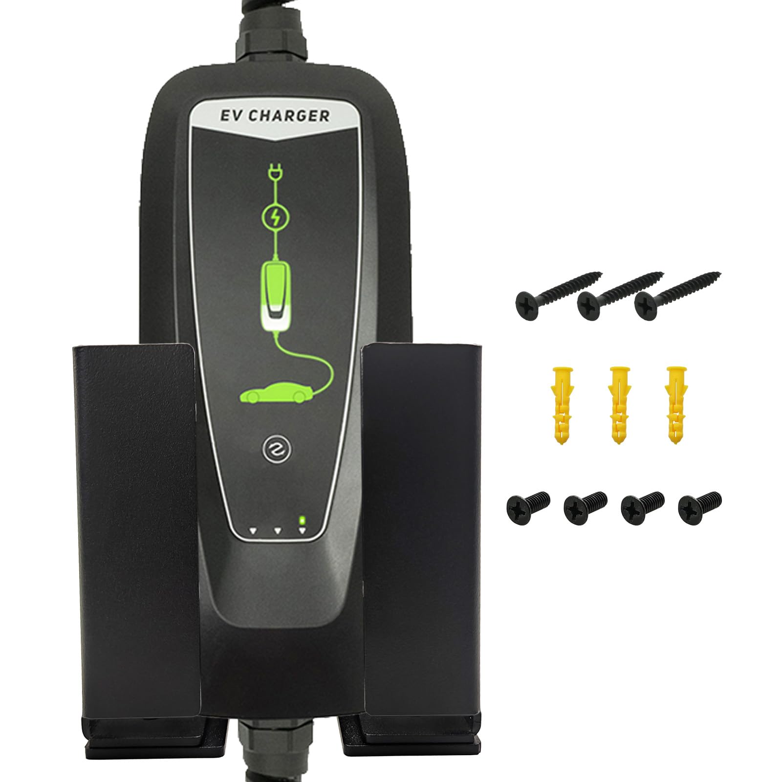 HTLAKIKJ EV charger holder wall mount keeps charger organized and accessible