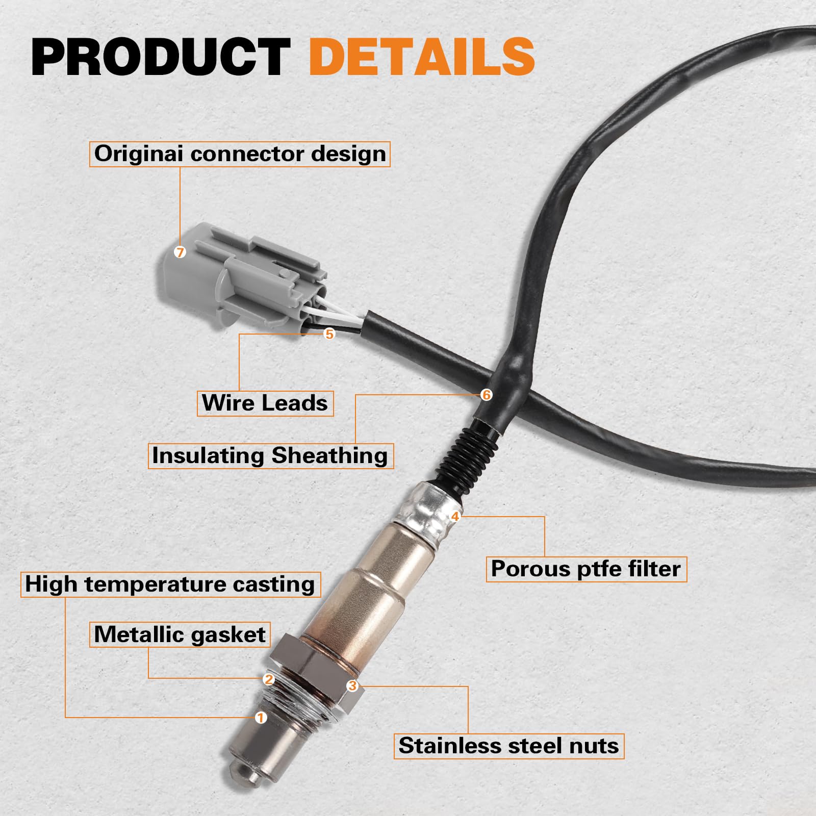 HTMXJA OE-grade construction supports reliable performance and consistent readings.