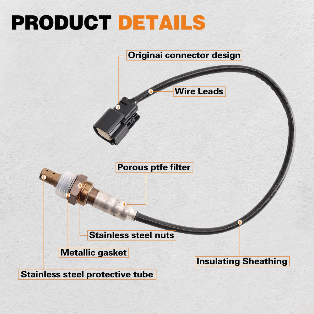 HTMXJA upstream-downstream O2 sensor for Fusion 3.0L improves fuel efficiency and engine response