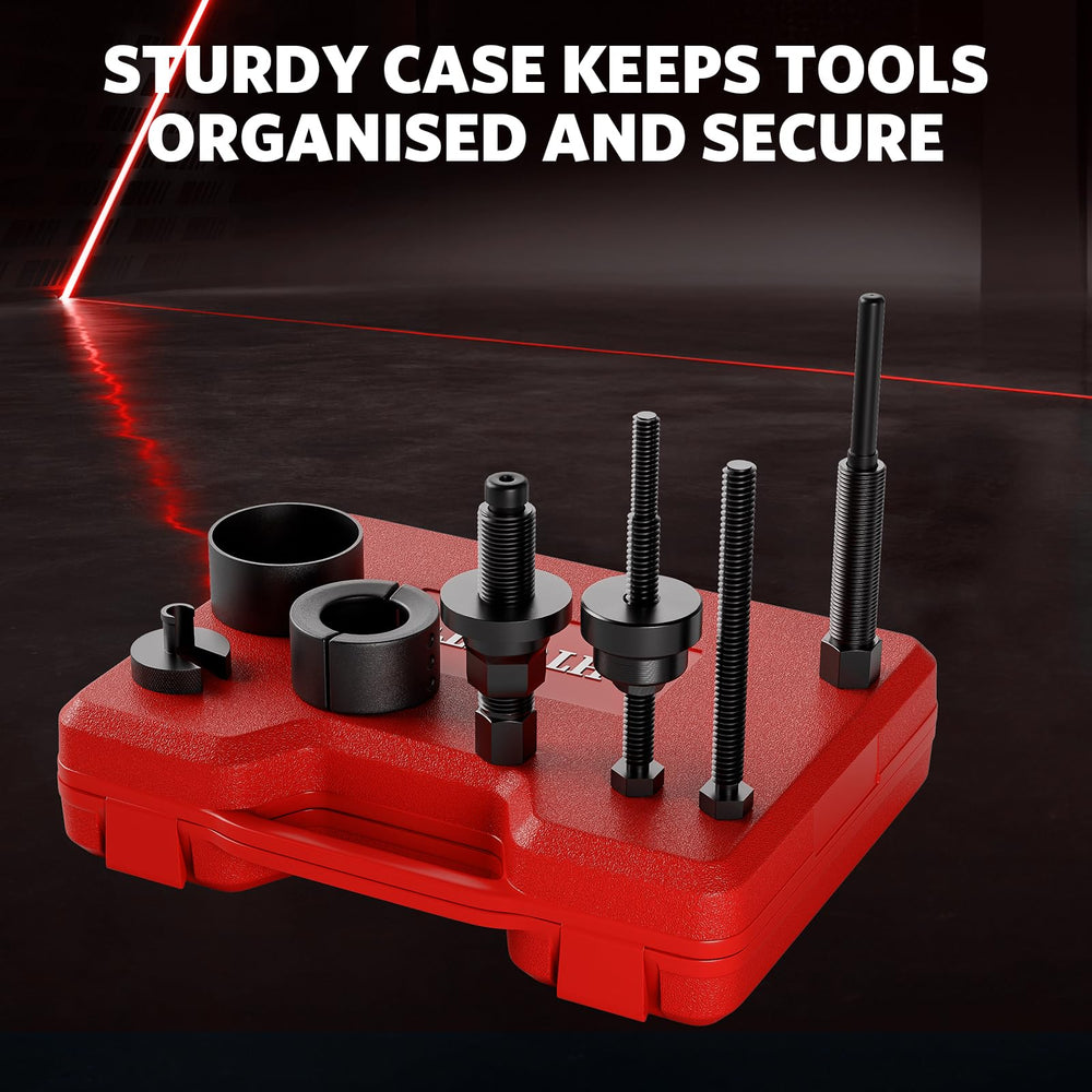 HTOMT puller jaws grip stubborn pulleys during service