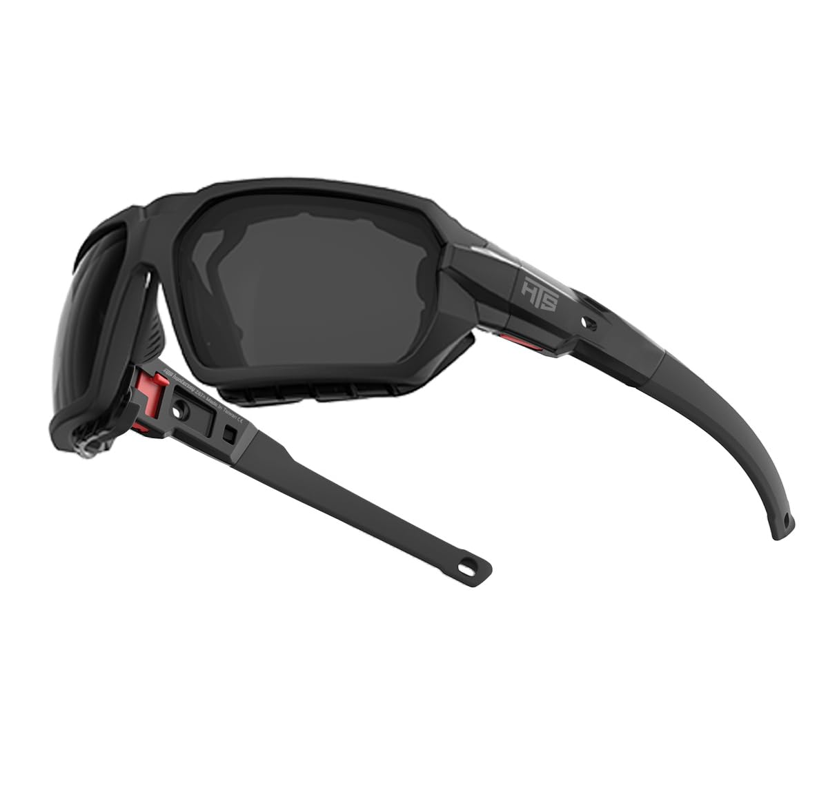 HTS Huntersky Q37 in-use during outdoor ride for eye protection.