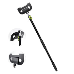 HUAALIUCHE 8ft extension handle assembly securing tarps on a truck edge