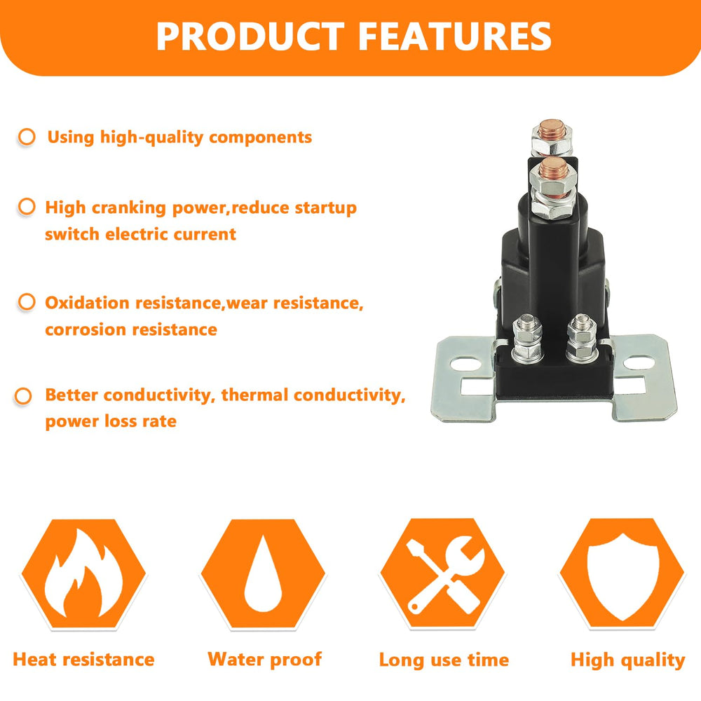 HUAREW 4-pin SPST relay with wiring kit prepared for quick, safe installation.
