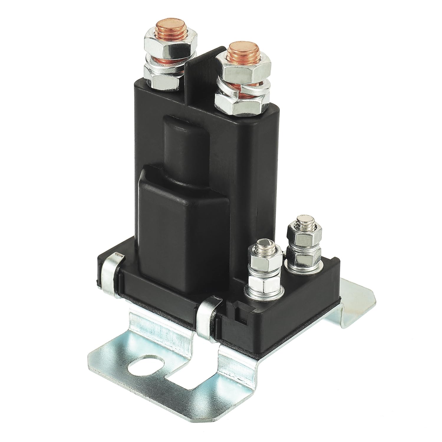 HUAREW 80-amp battery isolator front view for car or boat applications.