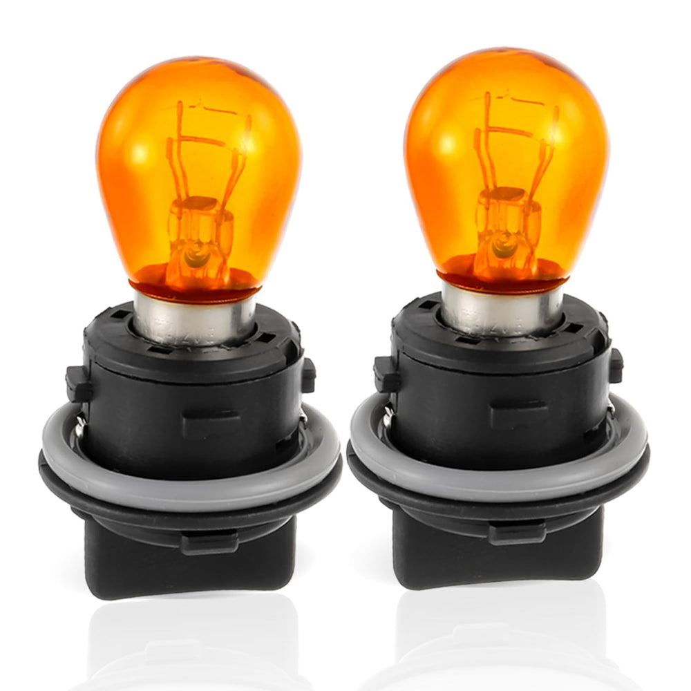 HUAREW front turn signal socket with bulb for compatible Kia and Hyundai models
