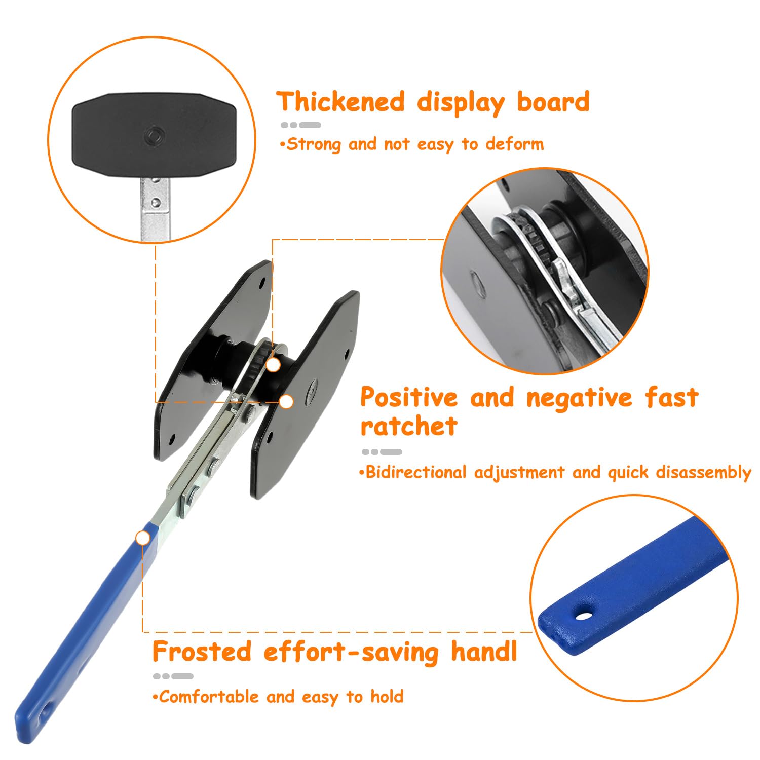 HUAREW brake spreader plate range 40-70 mm for precise piston movement