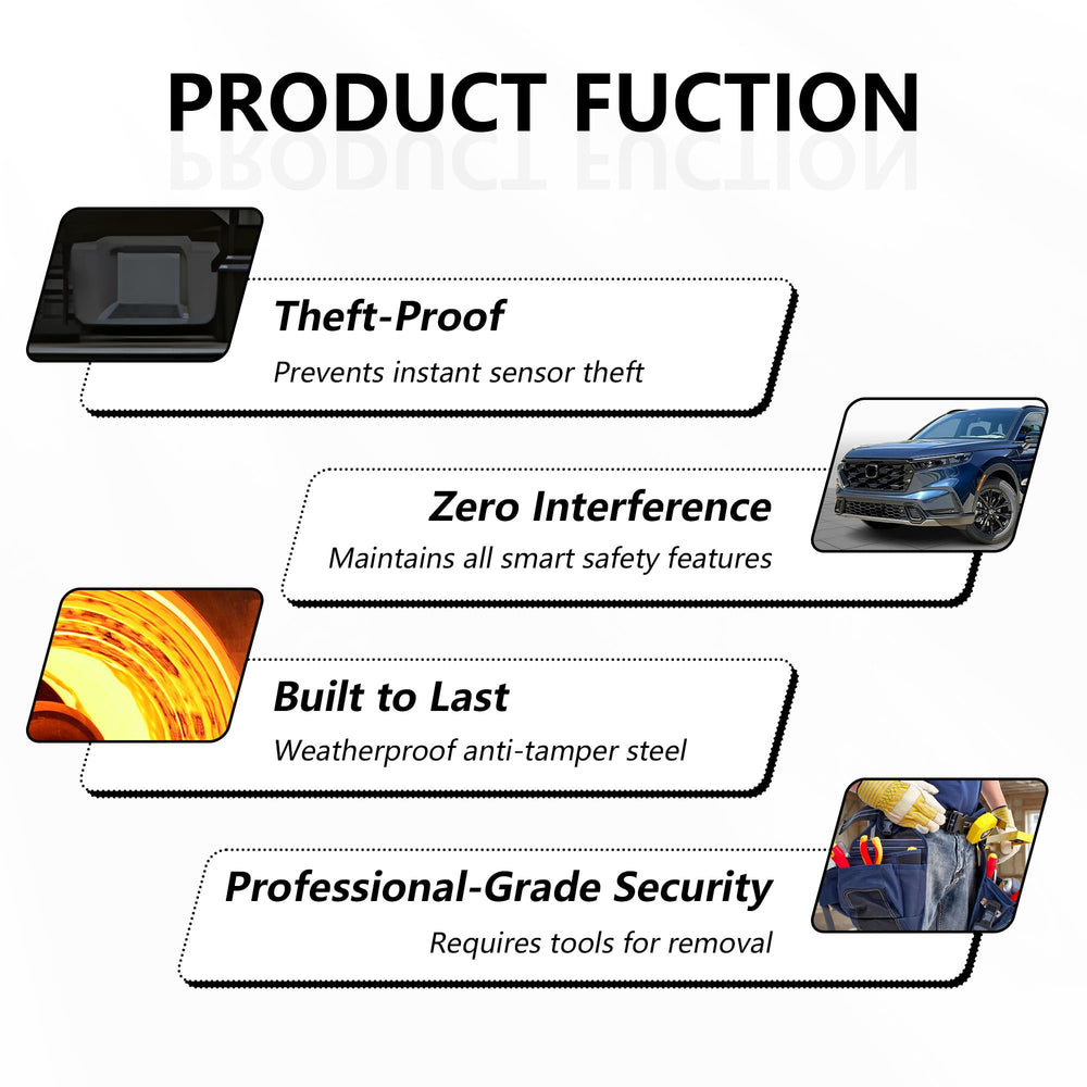 HUDEX professional installation ensures proper alignment and optimal sensing performance.