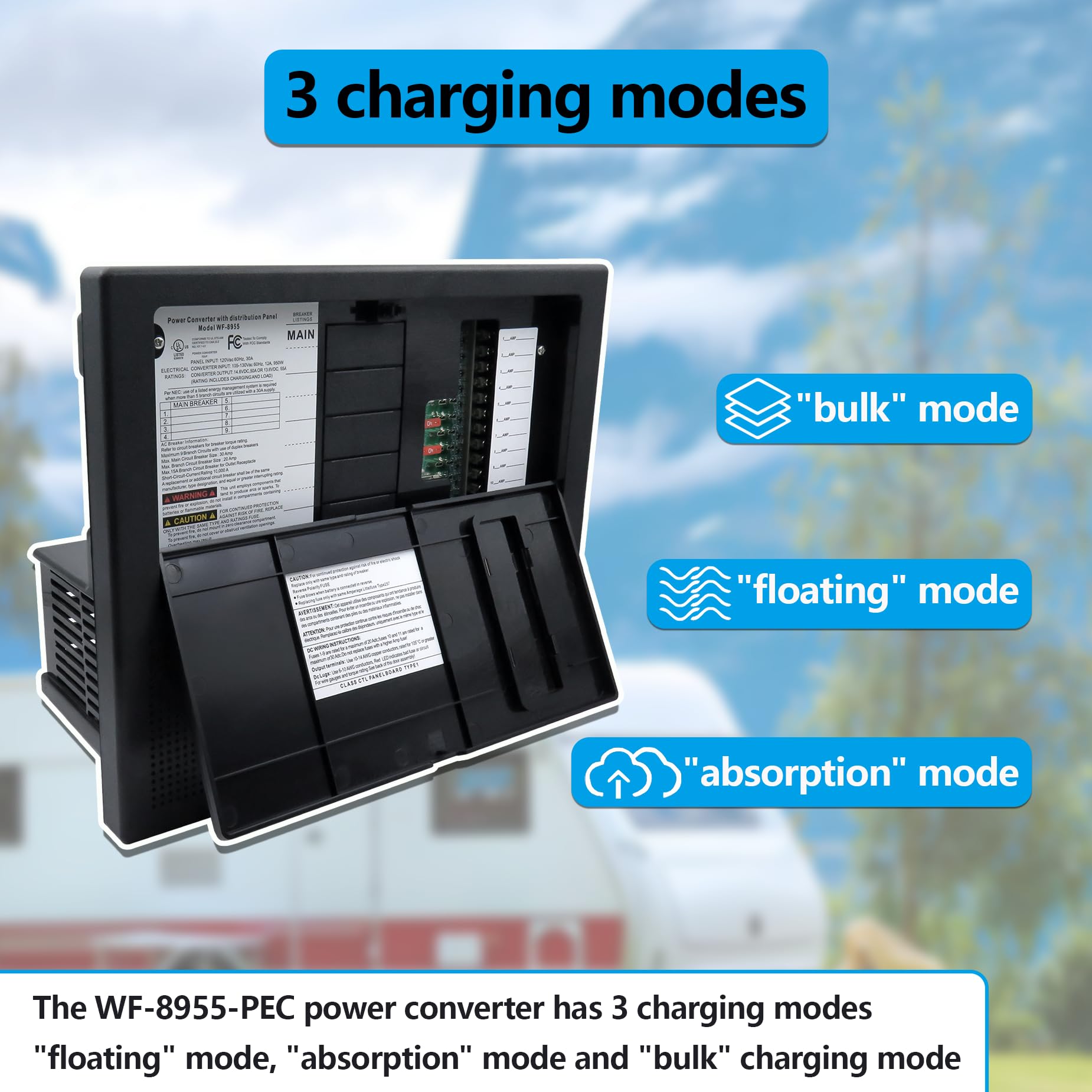 Durable plastic case of HUHIJIN WF-8955PEC built for road use