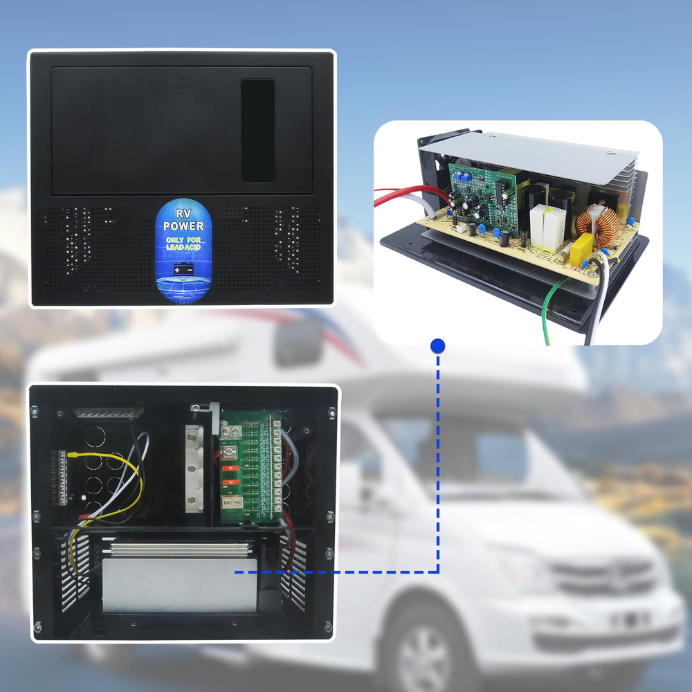 WF-8955PEC 55-amp DC output for RV systems