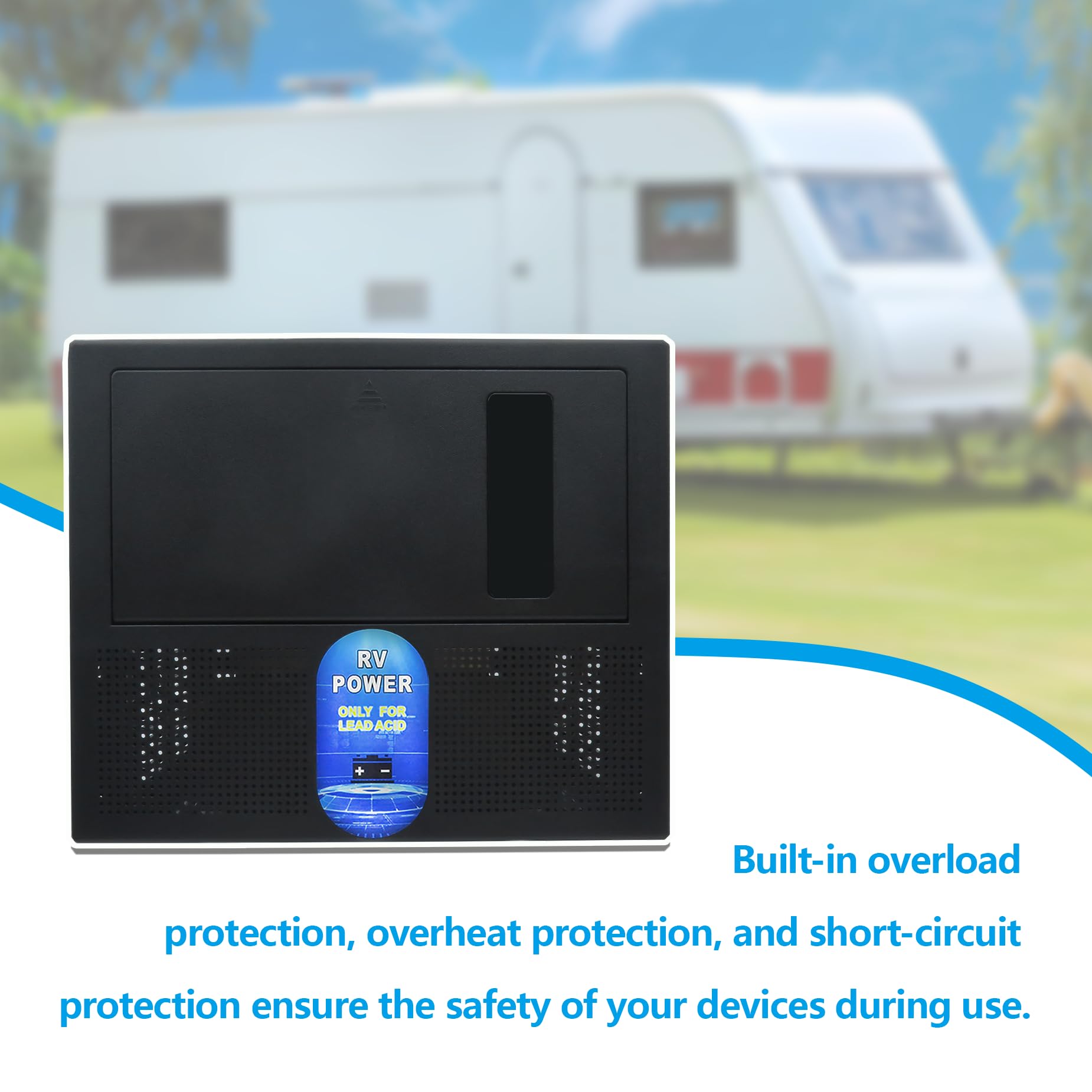 HUHIJIN WF-8955PEC with overload and overheat protections for reliable camping power