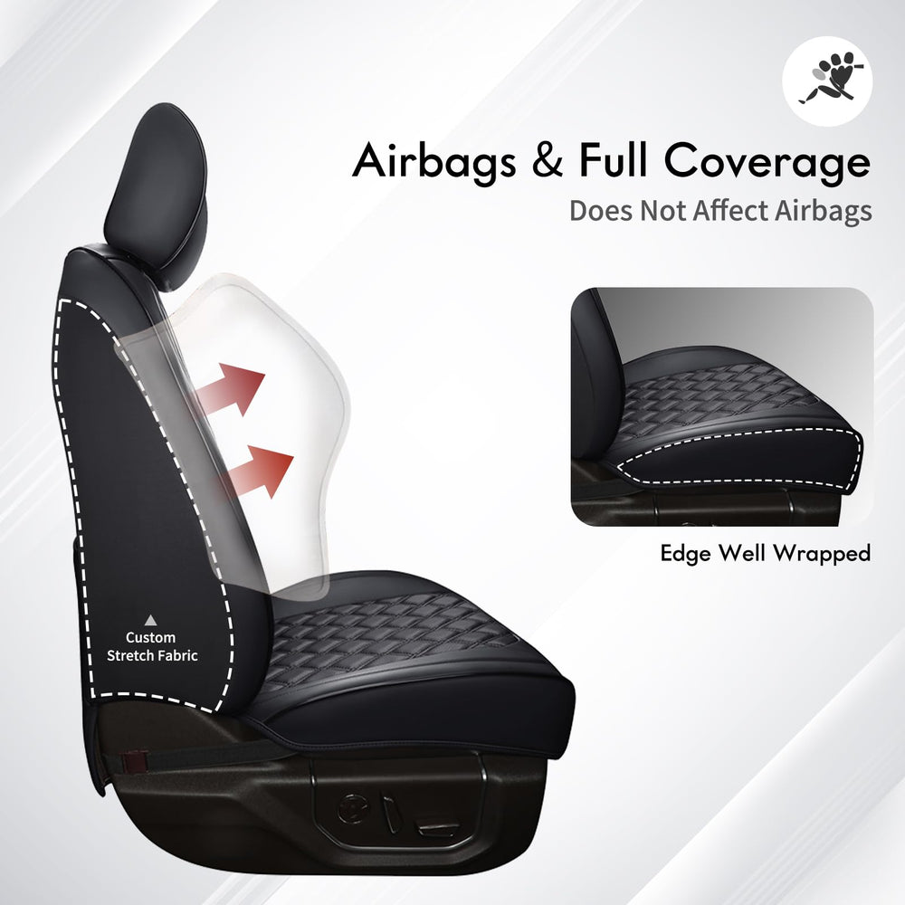 Huidasource Ford seat covers center console cover: keeps console clean and organized.