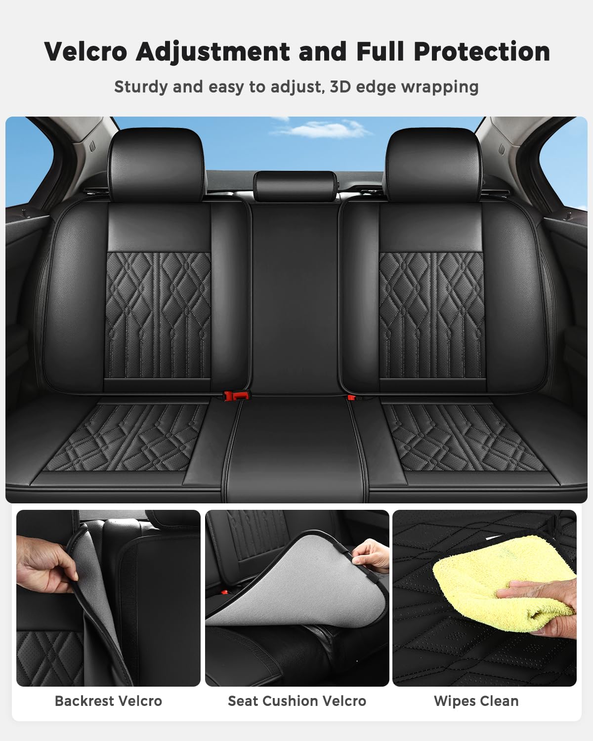 Huidasource baby seat compatibility image confirms buckle-friendly design.
