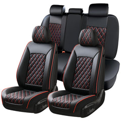 Huidasource Nappa leather front seat cover protects upholstery with durable, comfortable style.