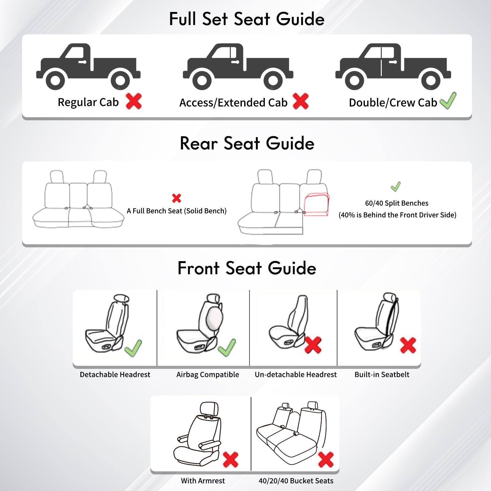 Huidasource Tacoma breathable perforations keep seating comfortable