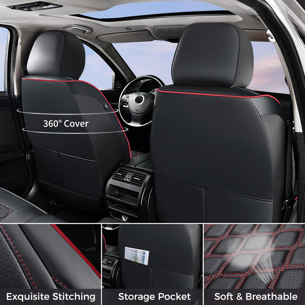 Huidasource Wrangler JL rear seat cover protecting the 60/40 split rear seats.