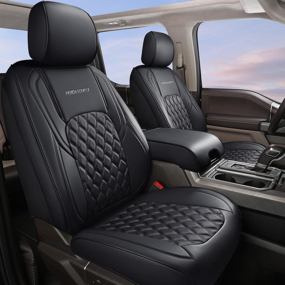Huidasource Wrangler JK front left seat cover—breathable waterproof protection.