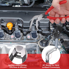 Huiguli double-ended connector removal tool enables safe disconnects.