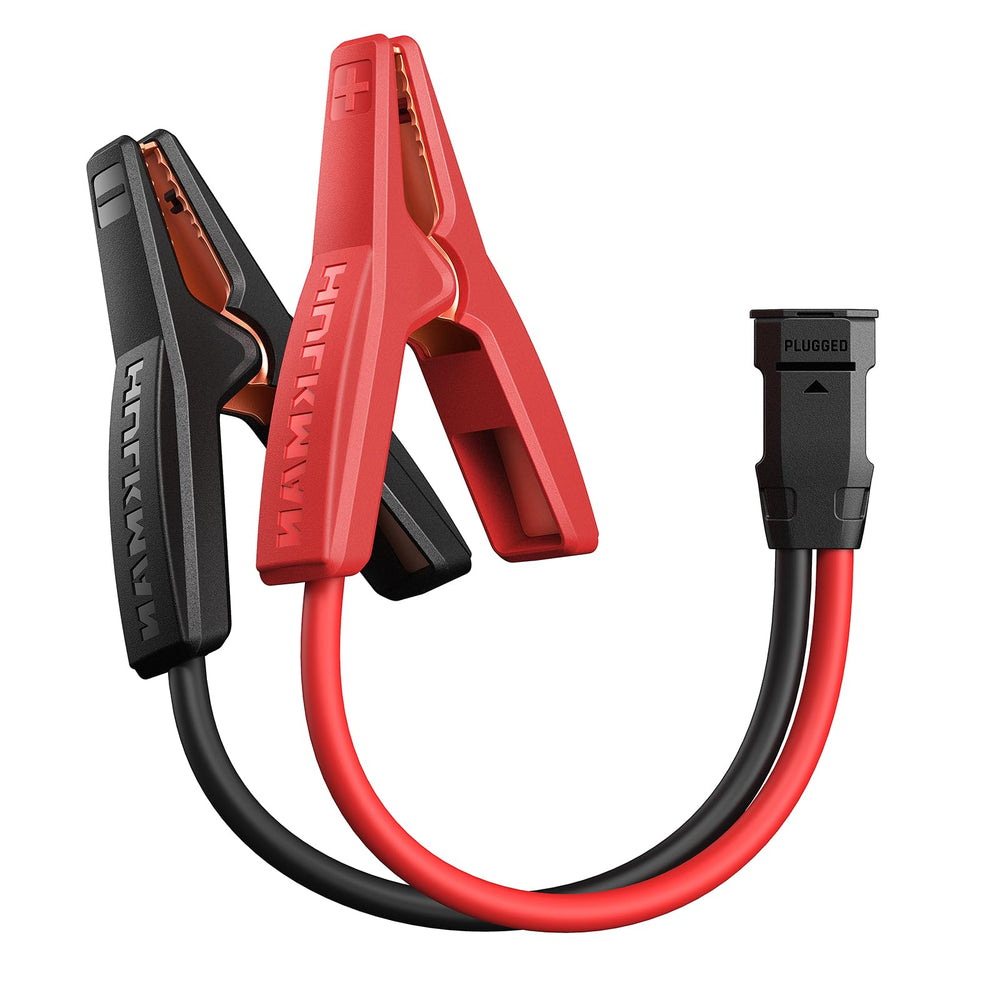 Hulkman Alpha booster clamps side view for reliable battery connections.