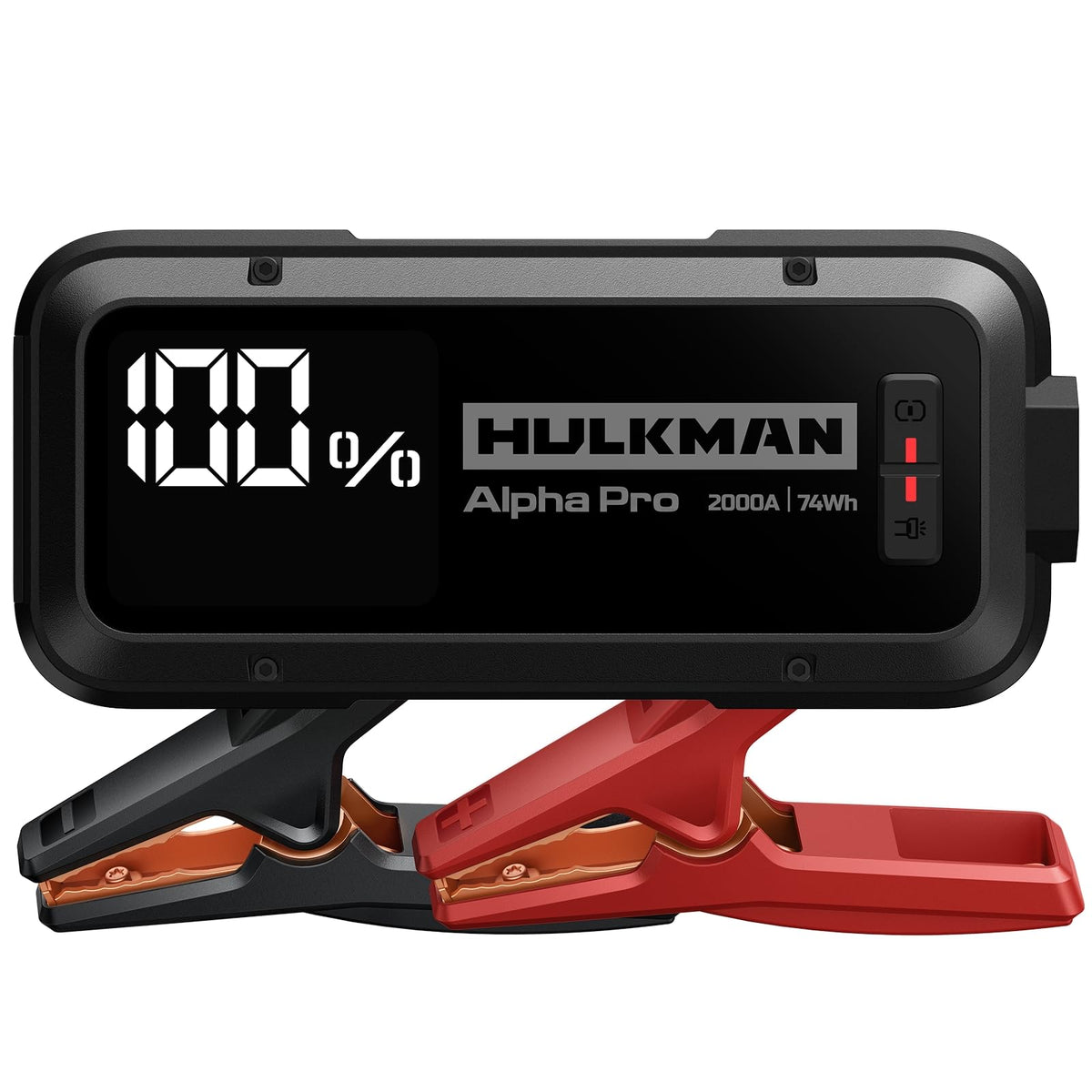 Hulkman Alpha Pro 2000A front view with rugged build ready for emergencies.
