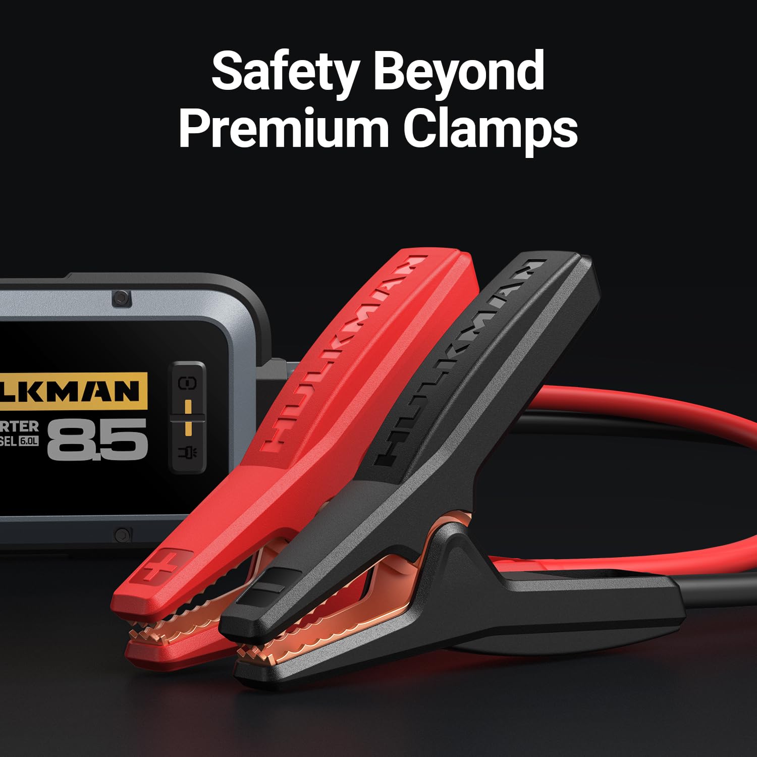 Hulkman Alpha85 IP65 shell resists rain and dust.