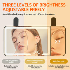 HUMBEST dimmable LED car mirror provides natural lighting for everyday looks