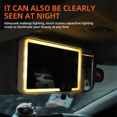 HUMBEST touch-control mirror offering dual color options and adjustable brightness