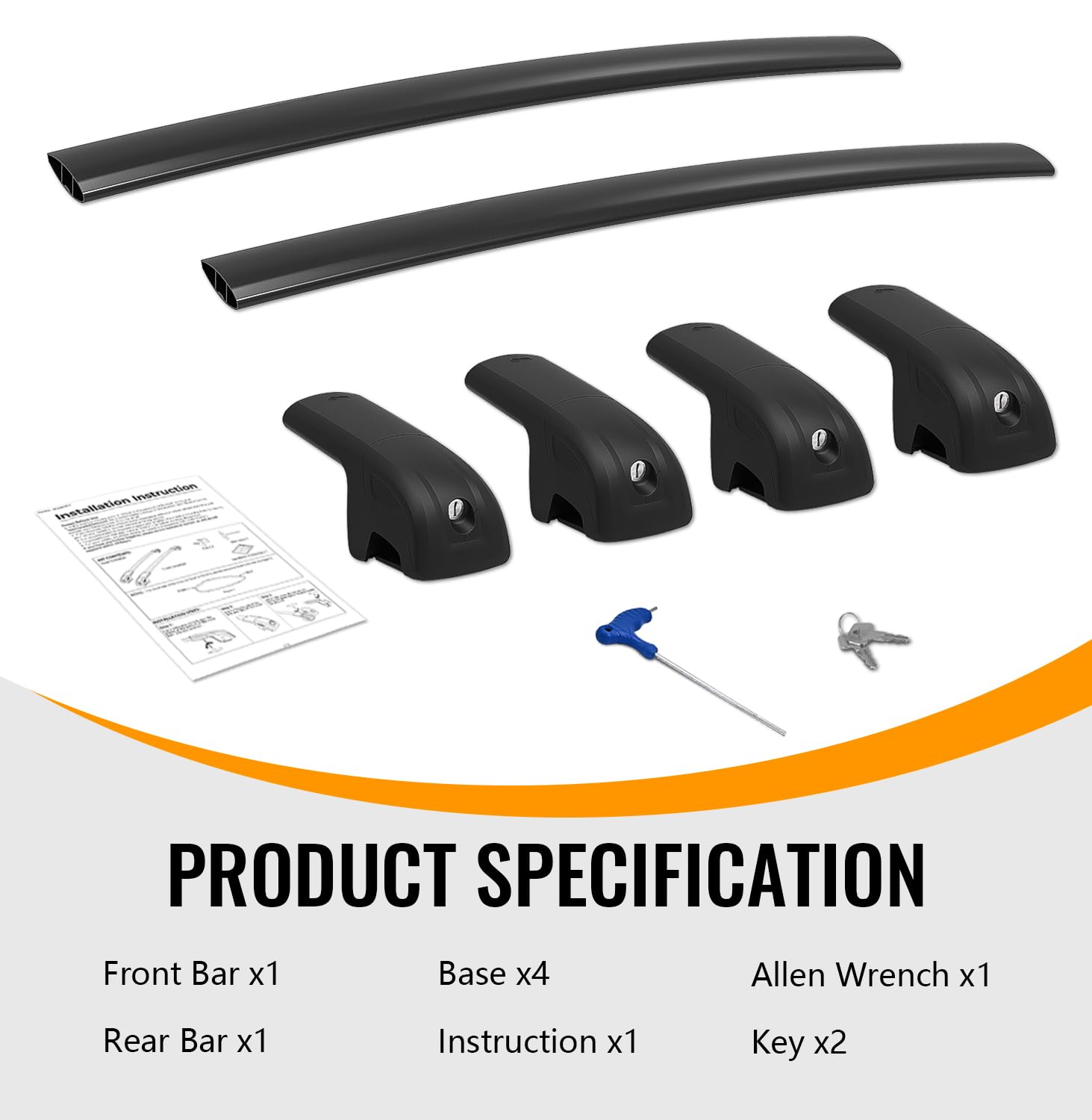 HmmtyRack built-in lock system helps deter theft of cargo.