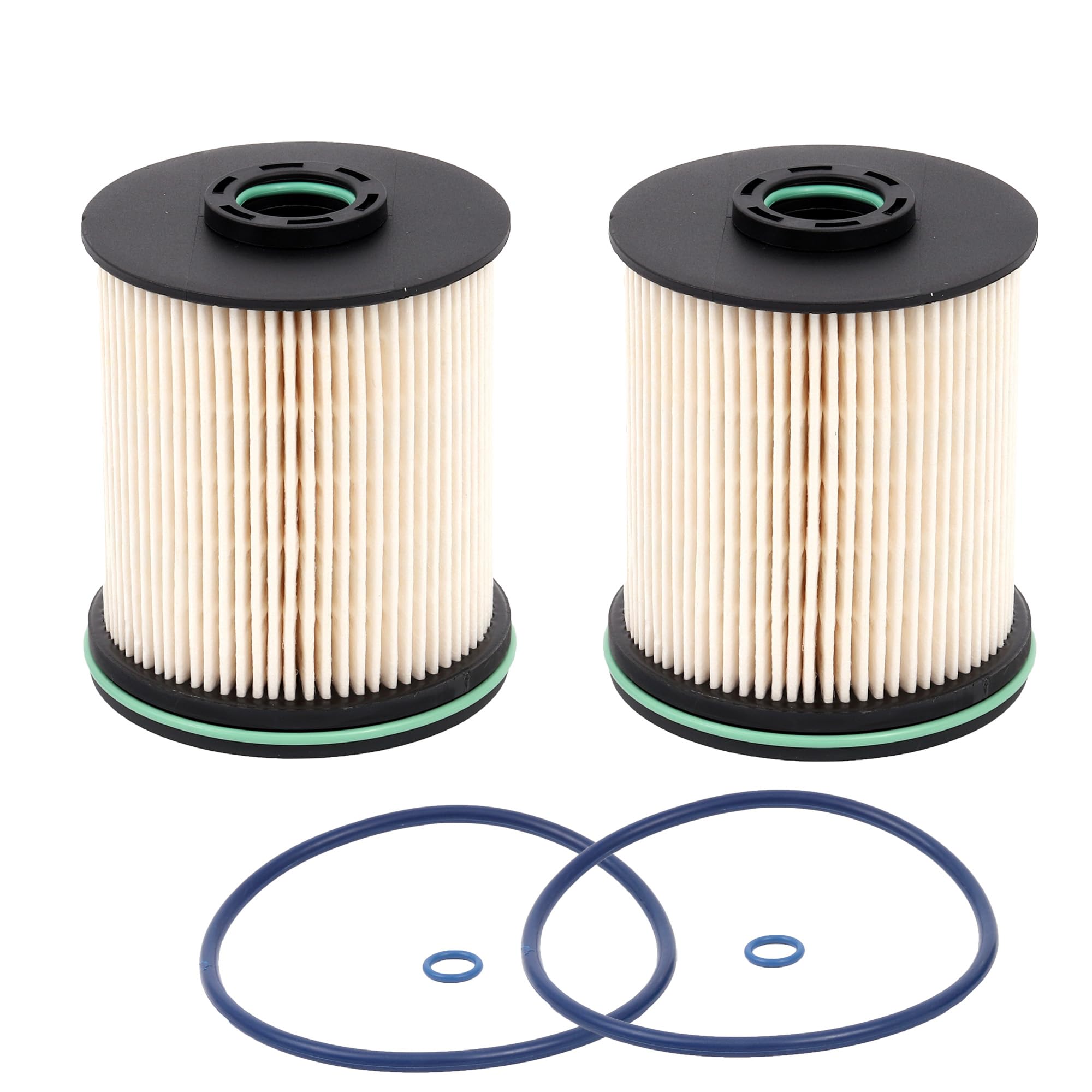 Humoony TP1015 Duramax filter front view for diesel engines in trucks.