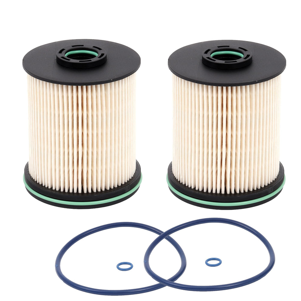 Humoony TP1015 Duramax filter front view for diesel engines in trucks.
