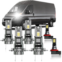 HUOKEDS ProMaster multi-beam front view for enhanced night visibility