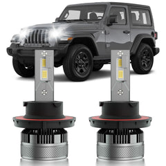 HUOKEDS Wrangler JL hi/lo dual beam bulbs upgrade for Jeep Wrangler JL visibility