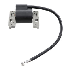 HURI ignition coil with packaging, ready for replacement in compatible 4-cycle engines.