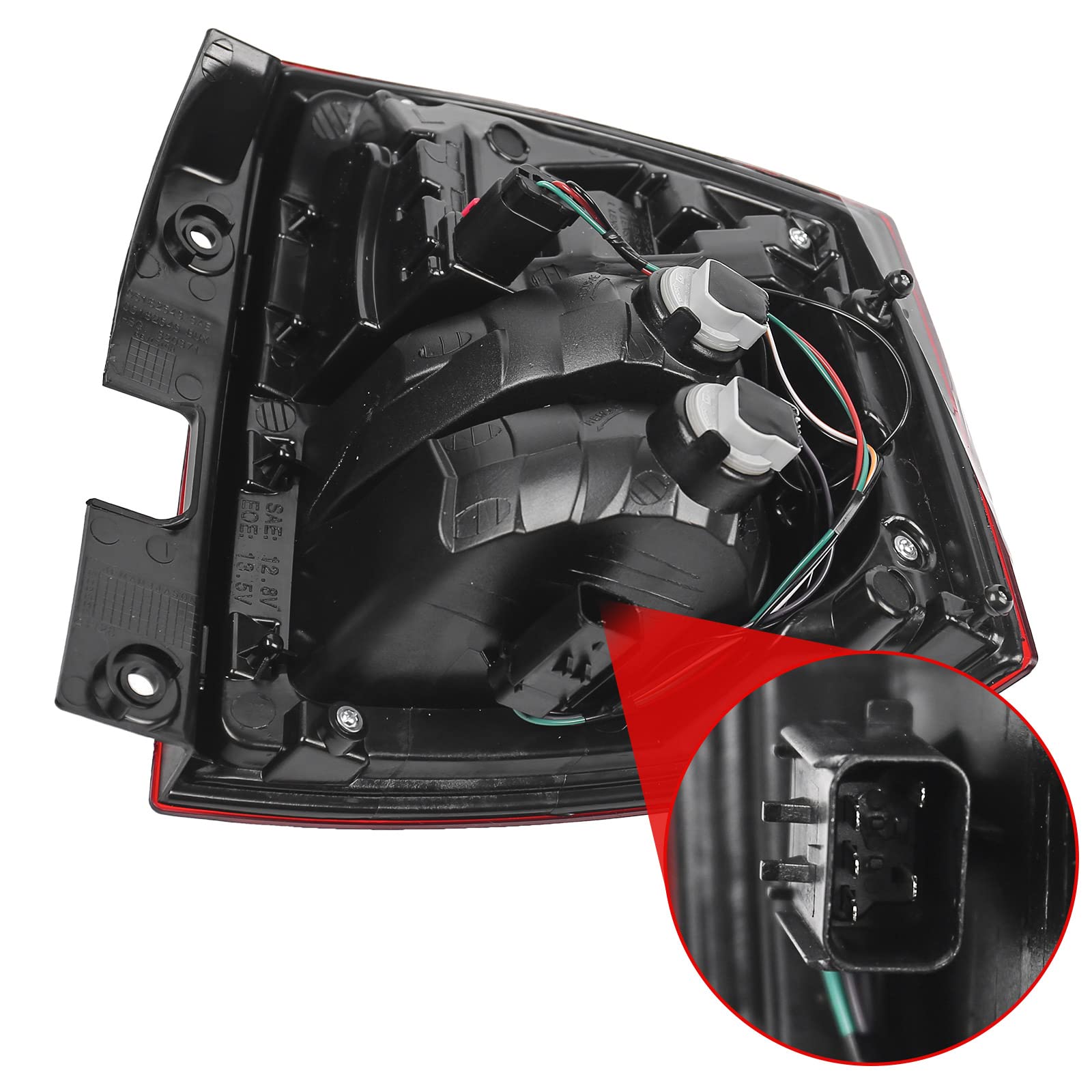 Huray brake light for Jeep Compass provides bright, reliable stop signaling