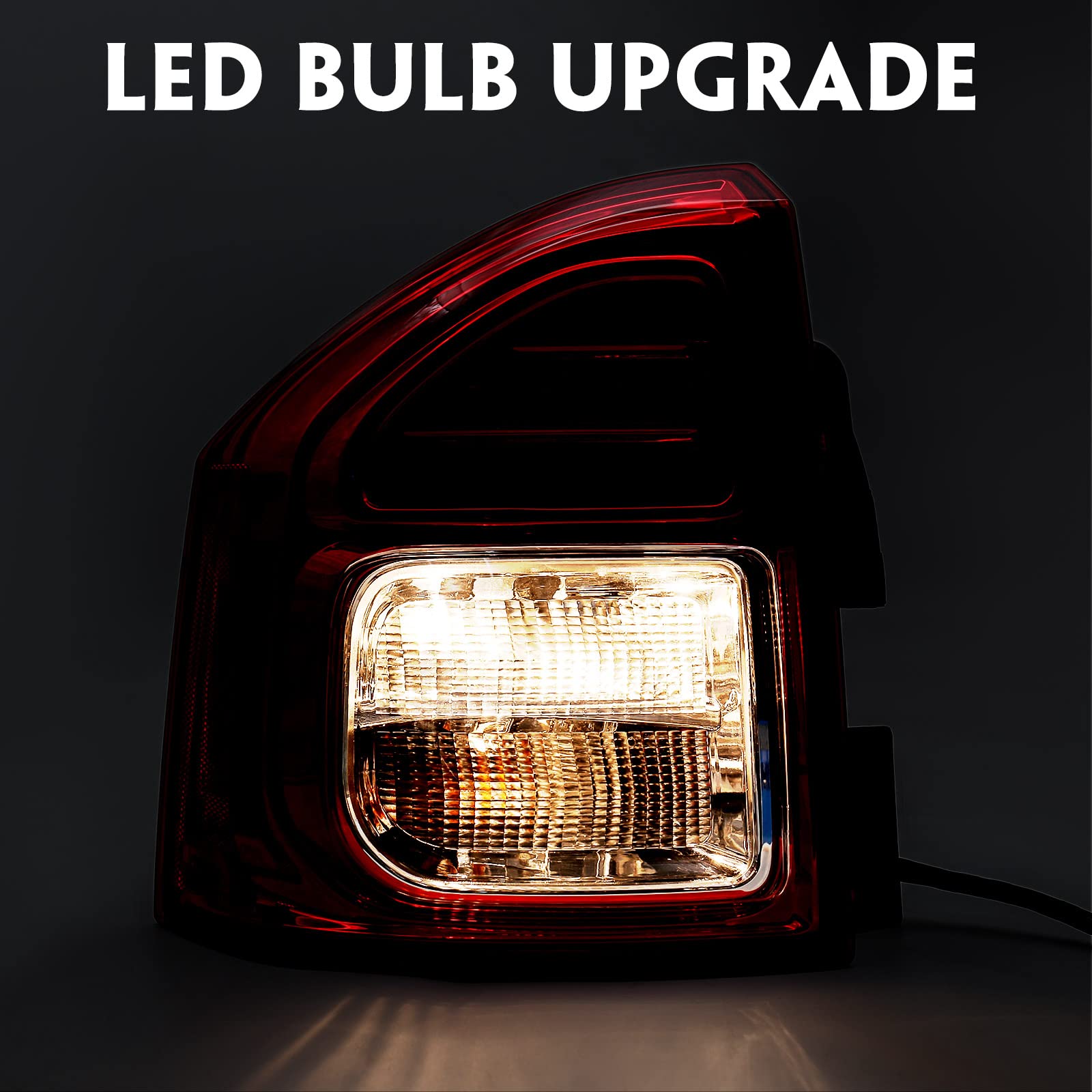 Huray reverse light for Jeep Compass aids parking and awareness