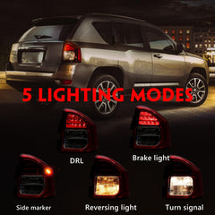 OE replacement tail lamp reference 5272909AA ensures correct fit