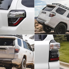 OE-style Huray tail light matches factory fit for 4Runner.