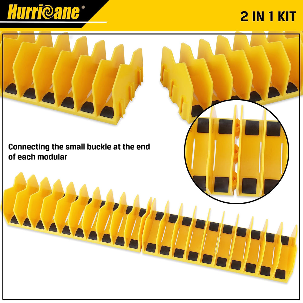 Hurricane compact design fits drawers with 3-inch height or more.