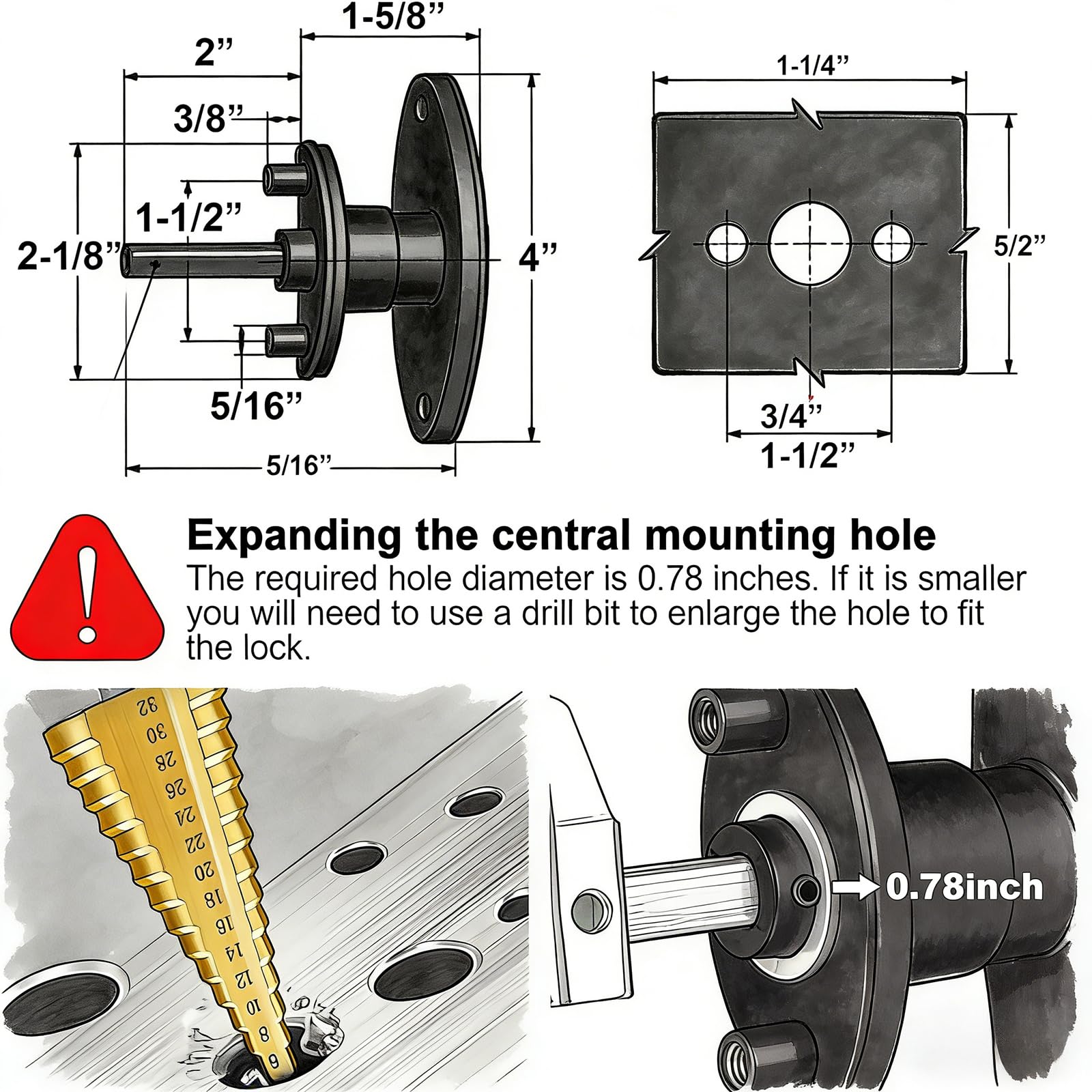 Hurrikom modular clamp fits most aftermarket truck canopies.