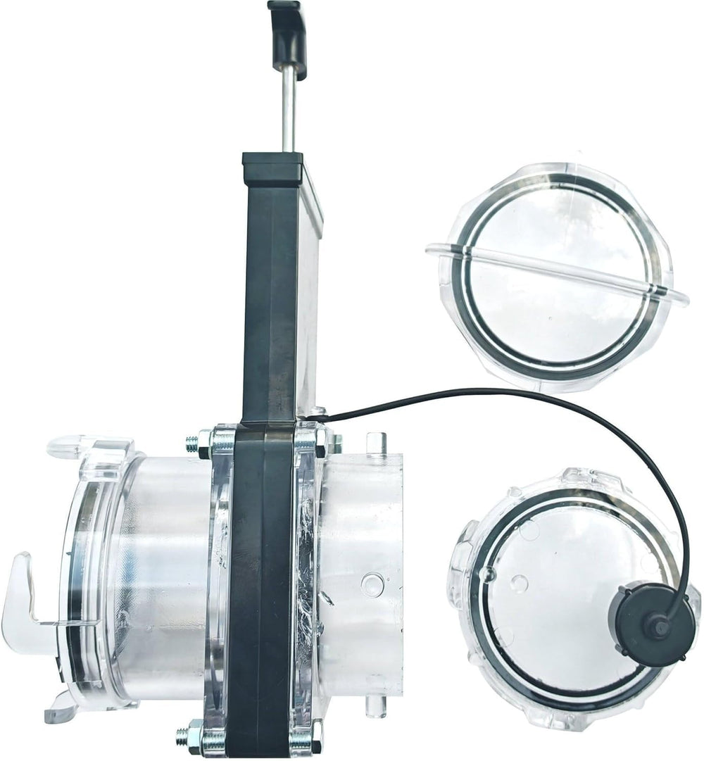 Hurrventer valve with standard 3-inch hose connection for versatile compatibility.